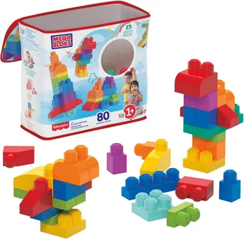 מגה בלוקס 80 חלקים - Fisher-Price Mega Bloks
