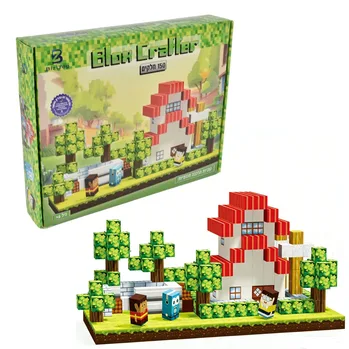 בלוק קראפטר 150 חלקים בית מודרני - Blox Crafter