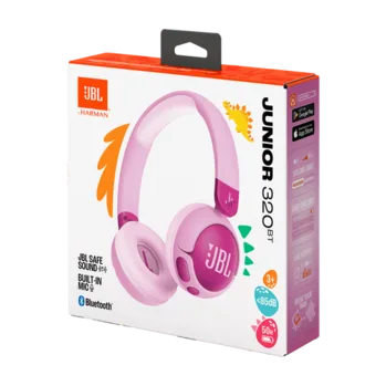 אוזניות קשת אלחוטיות לילדים JR320BT סגול - JBL
