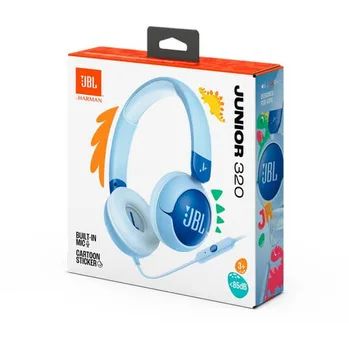 אוזניות קשת חוטיות לילדים JR320 כחול - JBL