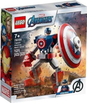 לגו השריון של קפטן אמריקה 76168 - Lego