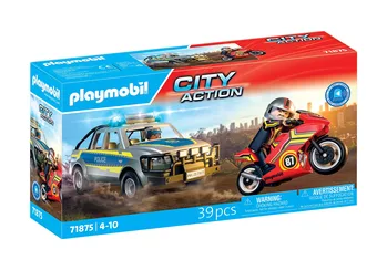 פליימוביל מרדף משטרתי עם טנדר 71875 - Playmobil