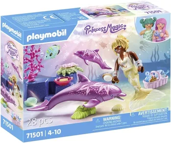 פליימוביל בת ים עם דולפינים 71501 - Playmobil
