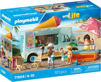 פליימוביל משאית גלידה עם חנות גלישה 71904 - Playmobil