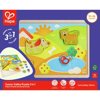 פאזל עמק שמשי - Hape