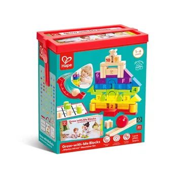 קוביות הרכבה מותאמות גיל - Hape