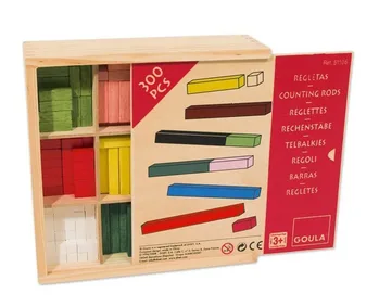 ערכת 300 בדידי עץ צבעוניים - Goula