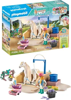 פליימוביל תחנת רחצת סוסים 71354 - Playmobil