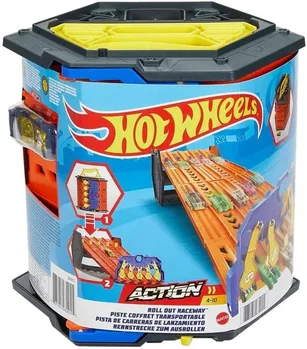 הוט ווילס חניון עם ידית נפתח למסלול מירוצים - Hot Wheels
