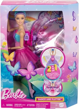 ברבי דרימוטופיה בובת פרפר עם כנפיים גדולות - Barbie