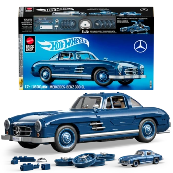 הוט ווילס סדרת פרימיום - מרצדס בנז 1600 חלקים - Hot Wheels