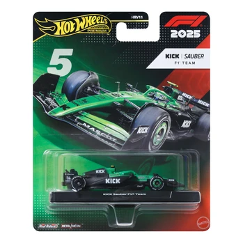 הוט ווילס פורמולה 1 פרימיום - קיק סאובר 5 - Hot Wheels