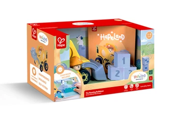 דחפור בנייה עם צלילים - Hape