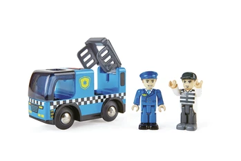 מכונית משטרה עם סירנה - Hape