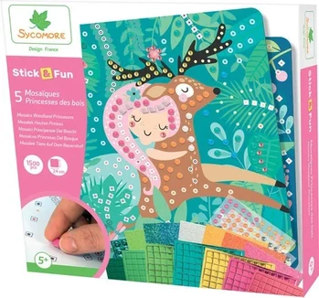יצירה ביהלומים - נסיכות היער - Sticks & Fun