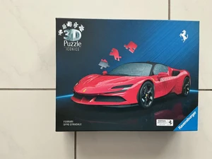פאזל תלת־ממד ICONICS Ferrari SF90 Stradale - 108 חלקים