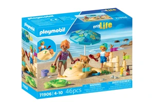 פליימוביל בילוי משפחתי בחוף הים 71906 - Playmobil