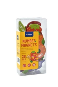 מגנטים ללימוד מספרים - MIDEER