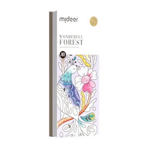 חוברת צבעי מים - יער קסום - MIDEER